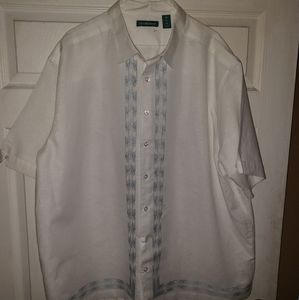 *NWOT* Men's Cubavera Striped Shirt......2XL